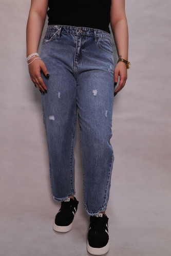 شلوار جین مام استایل