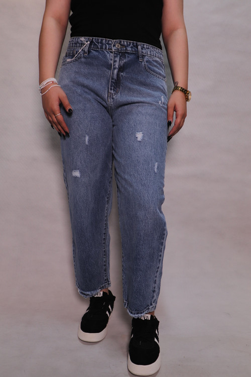 شلوار جین مام استایل