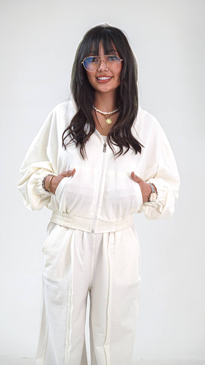 ست سوییشرت شلوار فول بگ