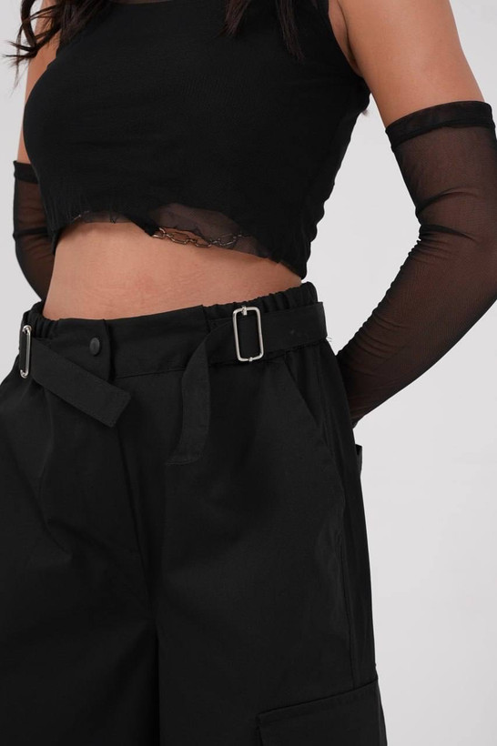 شلوار واید بگ دخترانه