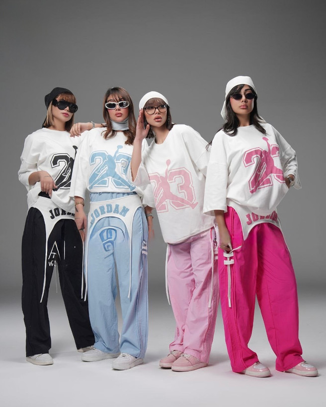 ست دو تیکه تیشرت شلوار